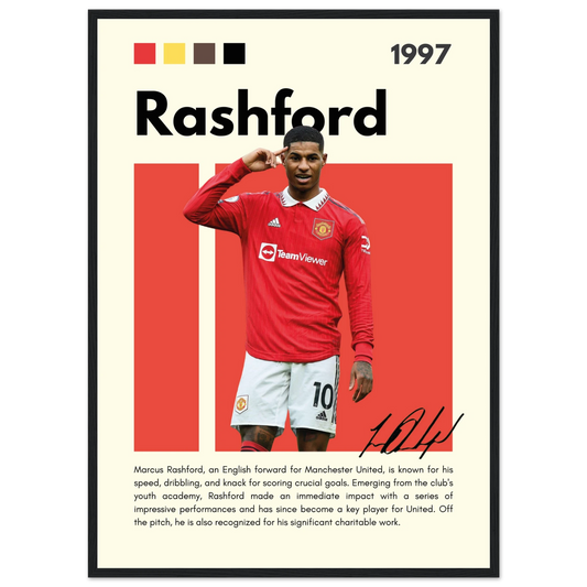 Rashford – Football – Poster