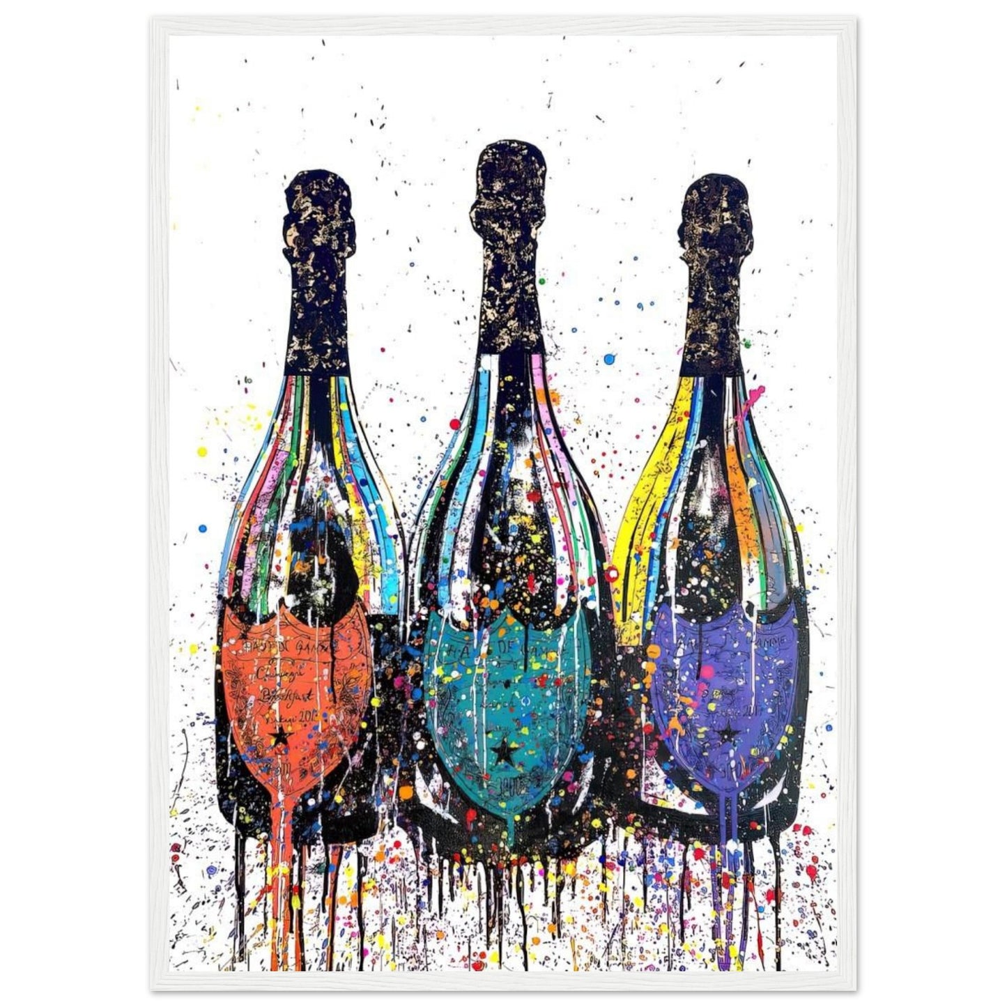Dom Pérignon - Graffiti-Kunst - Poster