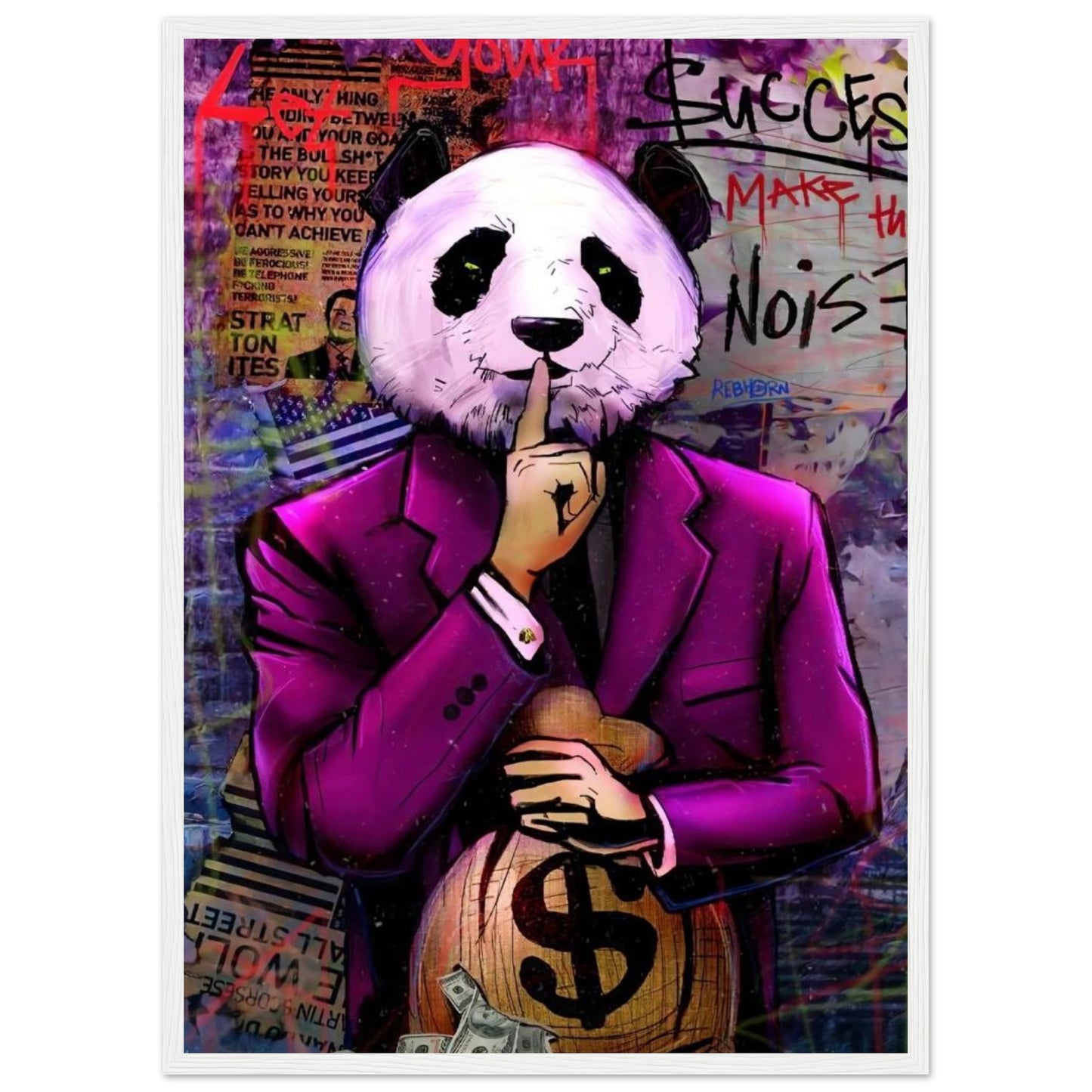 Rich Panda - Graffiti Art - Poster