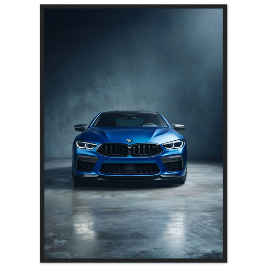 BMW M8 Blue Shadow – Car – Poster