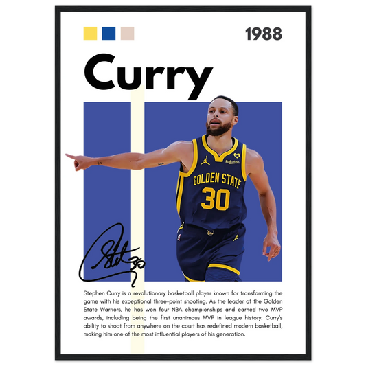 Stephen Curry – NBA – Poster