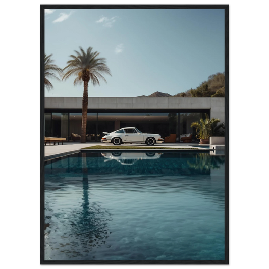 Porsche – 911 Poolside Horizon – Poster