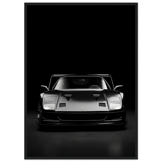 Ferrari F40 Studio Front – Car – Poster