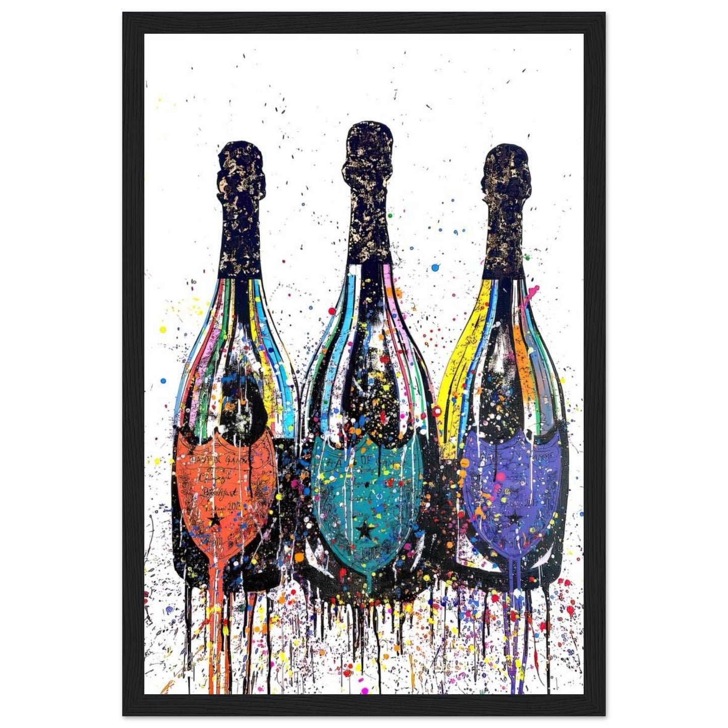 Dom Pérignon - Graffiti-Kunst - Poster