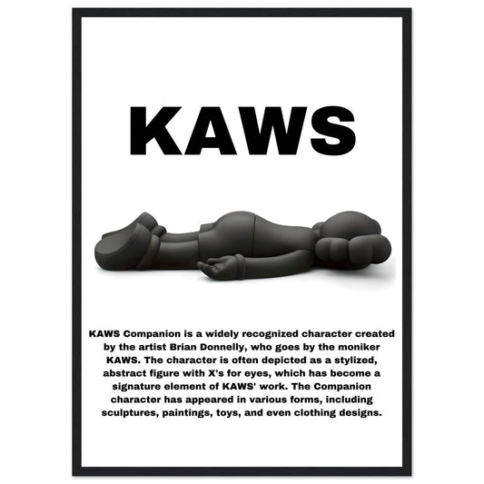 Black Kaws - Death - Poster