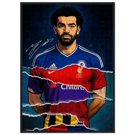 Mohamed Salah Legacy Kit – Football – Poster