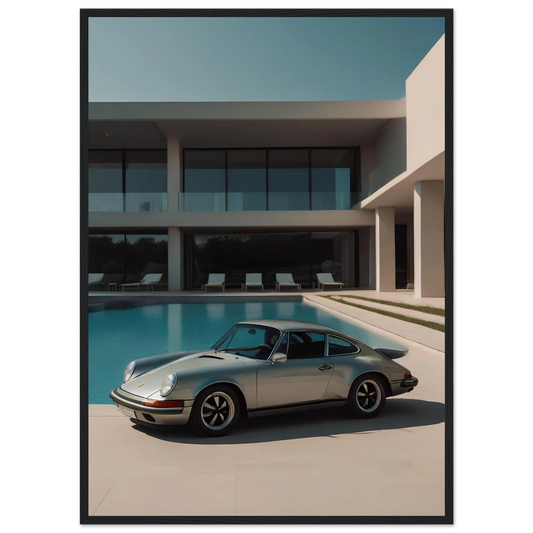 Porsche – 911 Poolside Elegance – Poster