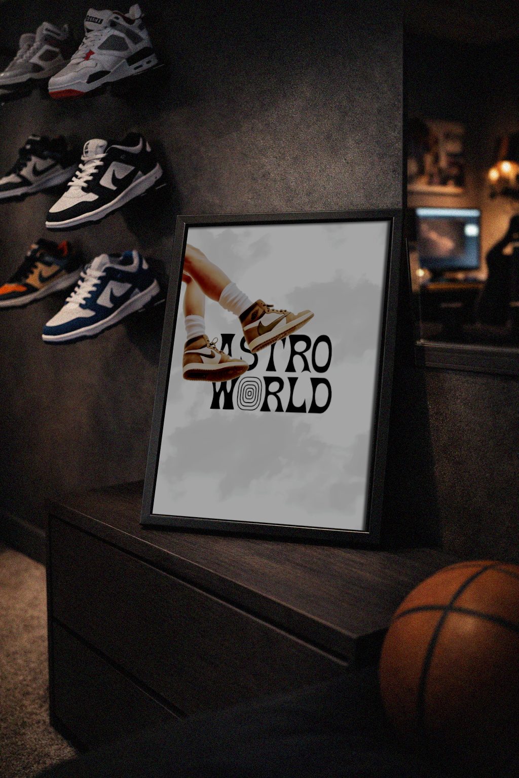 Travis Scott Astroworld – Sneaker – Poster