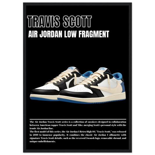 Travis Scott - Air Jordan - Poster