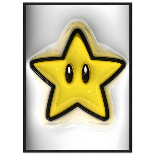 Mario Star - 3D - Art