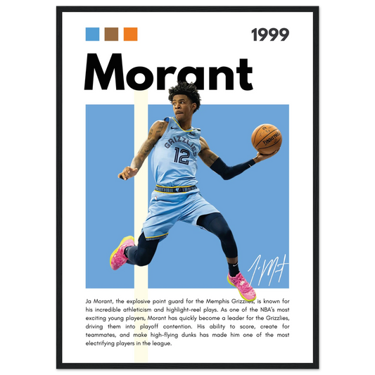 Morant – NBA – Poster