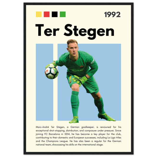 Ter Stegen – Football – Poster