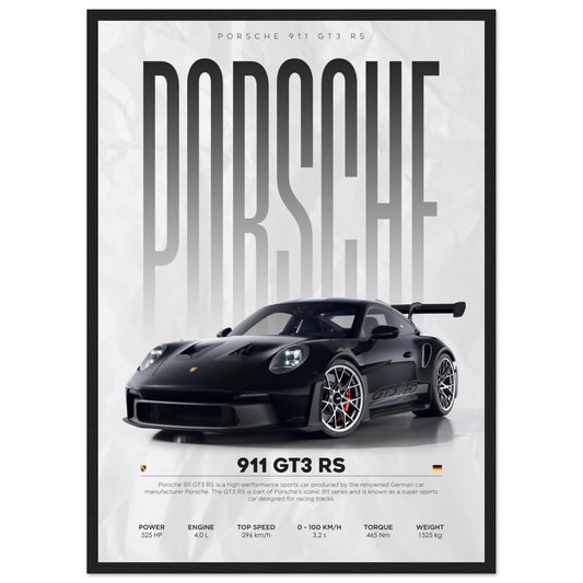 Porsche 911 GT3 RS Poster