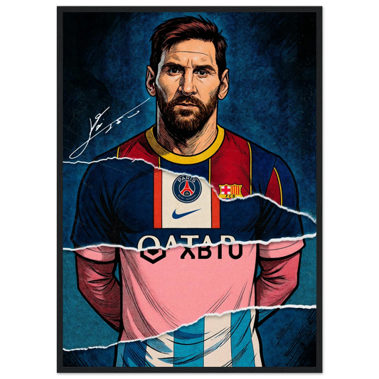 Lionel Messi Legacy Kit – Football – Poster