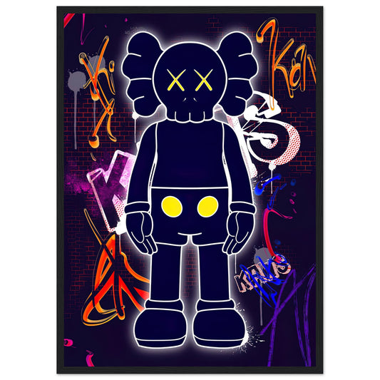 Graffiti - Kaws - Poster