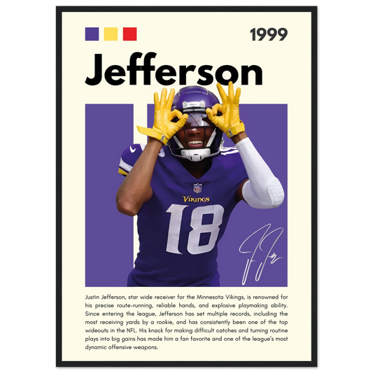 Jefferson – NFL – Poster