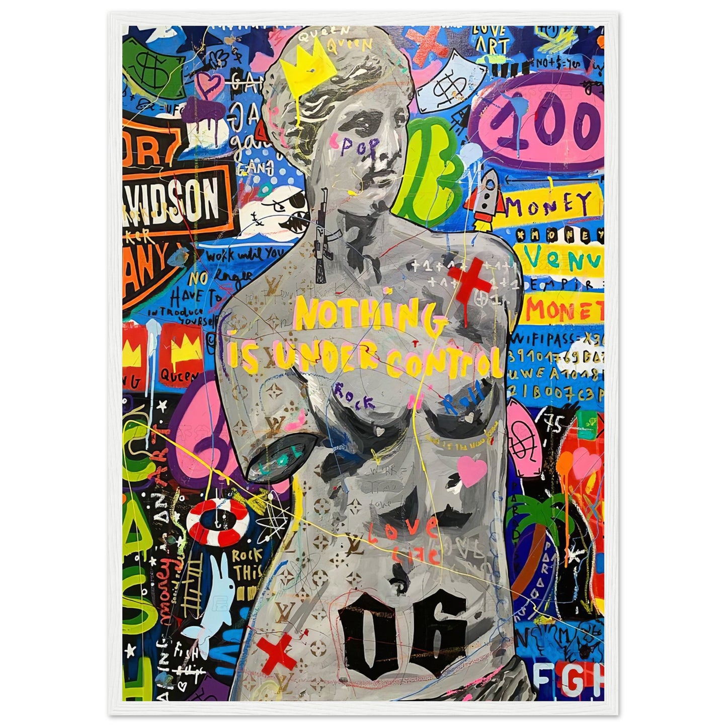 Nothing is under control - Graffiti Art - Poster
