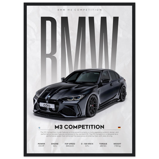 M3 - BMW - Poster