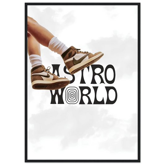Travis Scott Astroworld – Sneaker – Poster