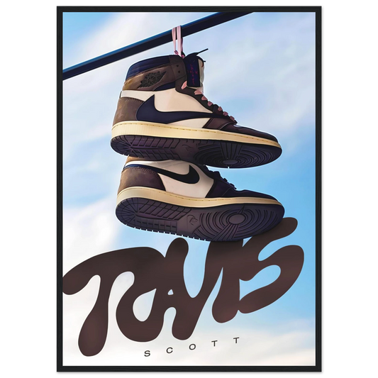 Travis Scott Air Jordan 1 High – Sneaker – Poster