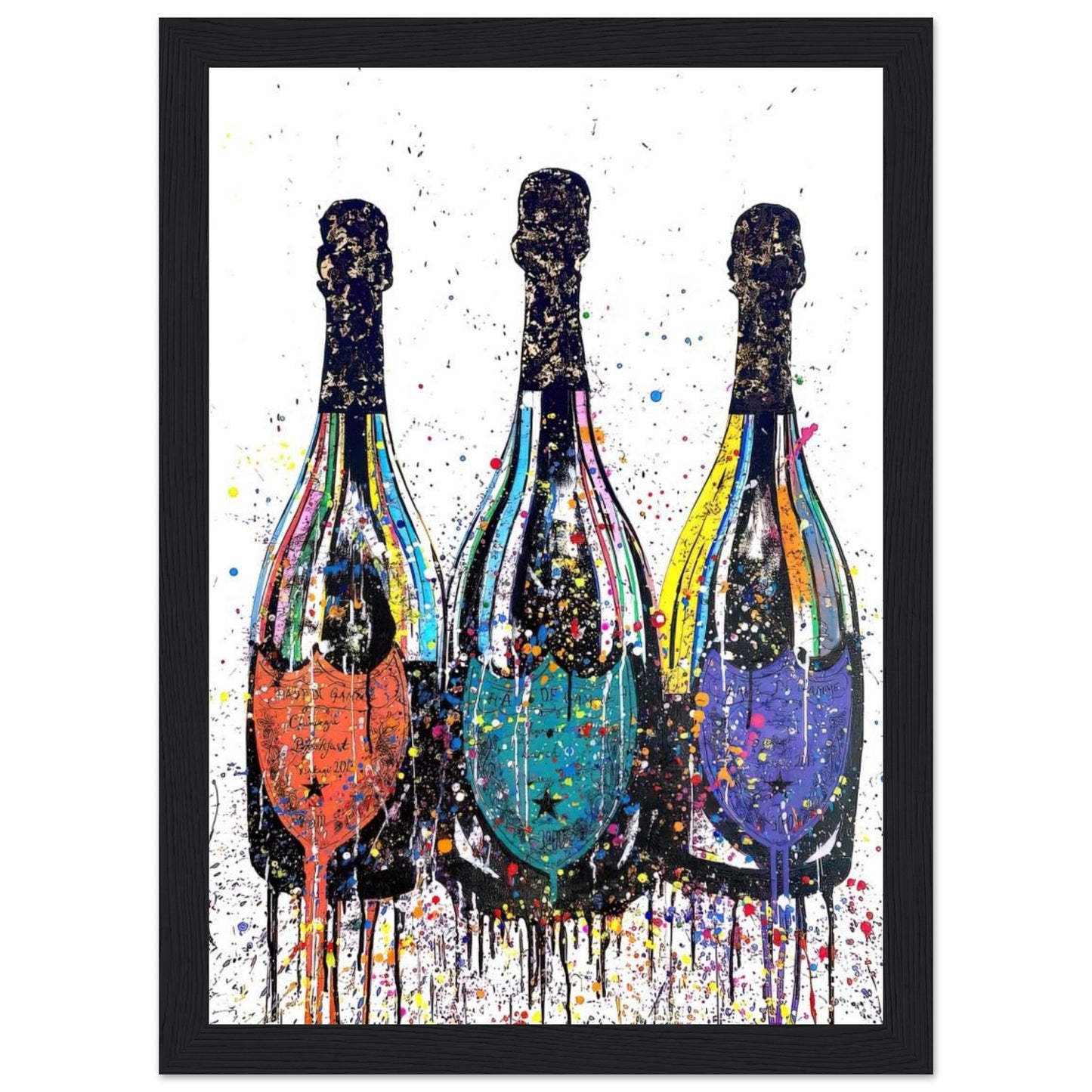 Dom Pérignon - Graffiti-Kunst - Poster