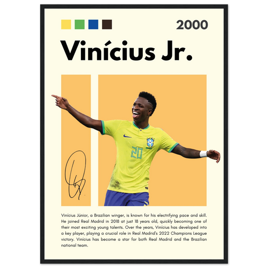 Vinicius Jr. – Football – Poster