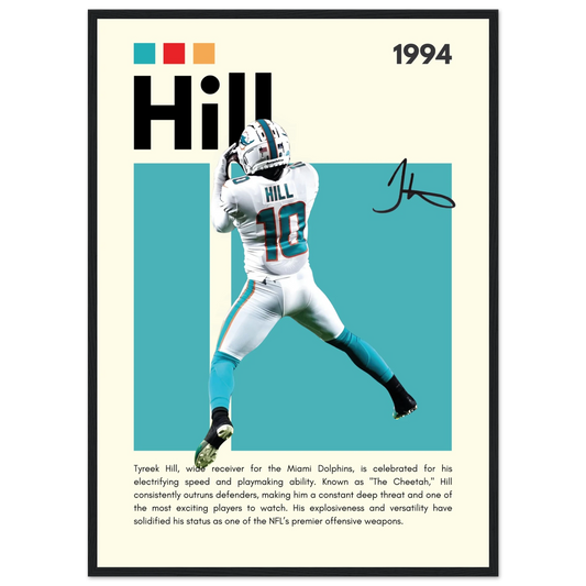 Hill – NFL – Poster