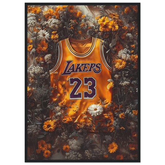 LeBron 23 Floral Jersey – NBA – Poster