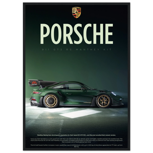 Porsche 911 GT3 RS Manthey – Car – Poster
