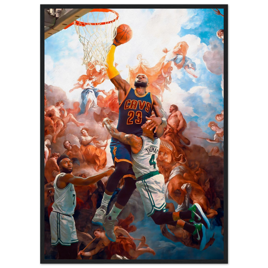 LeBron Heavenly Dunk – NBA – Poster