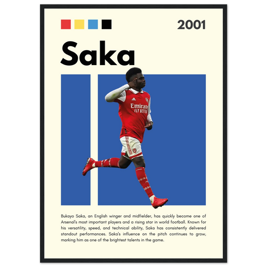 Saka – Football – Poster