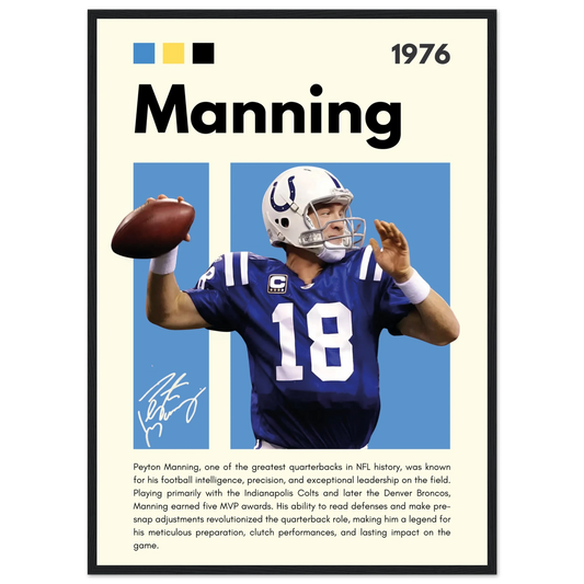 Manning – NFL – Poster