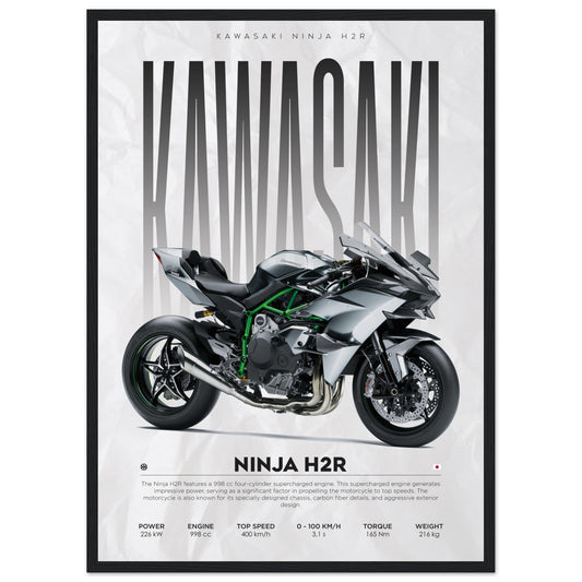 Ninja H2R - Kawasaki - Poster