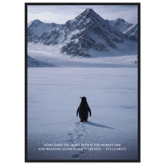 Nihilist Penguin – Quiet – Poster