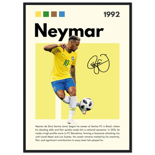Neymar – Football – Poster