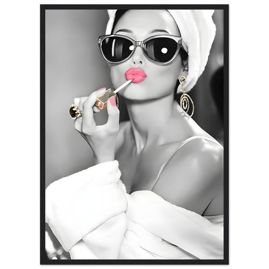 Lets make up - Retro Art - Poster