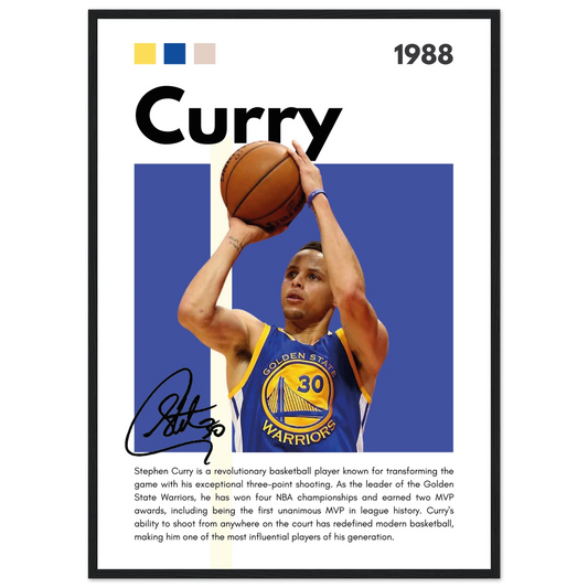Curry – NBA – Poster (In Action)