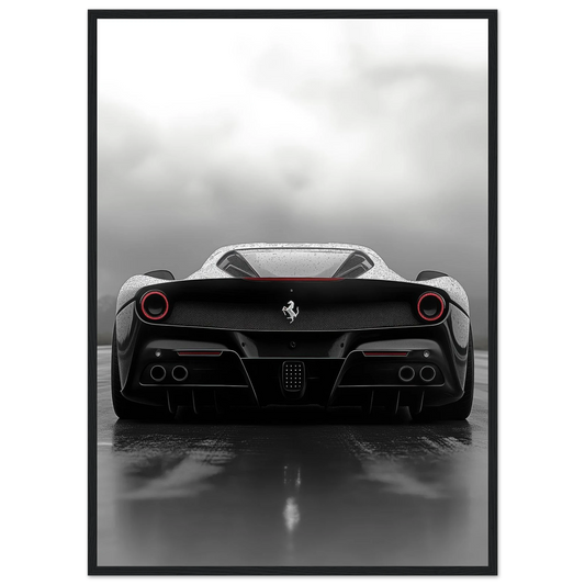 Ferrari LaFerrari Rear – Car – Poster