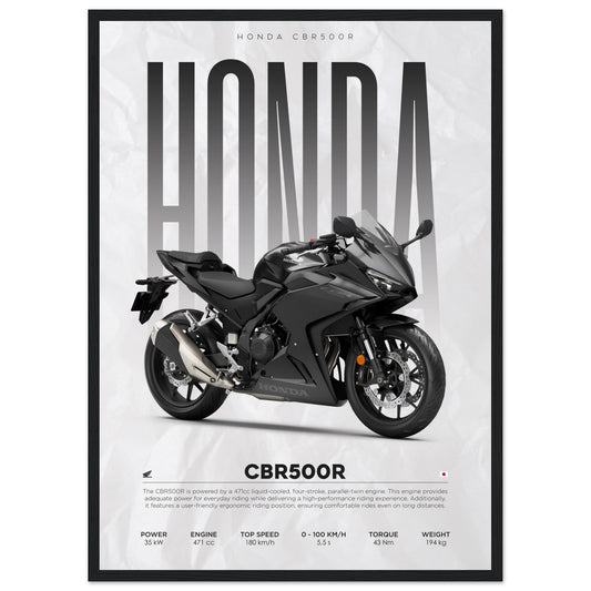 CBR 500R - Honda - Poster