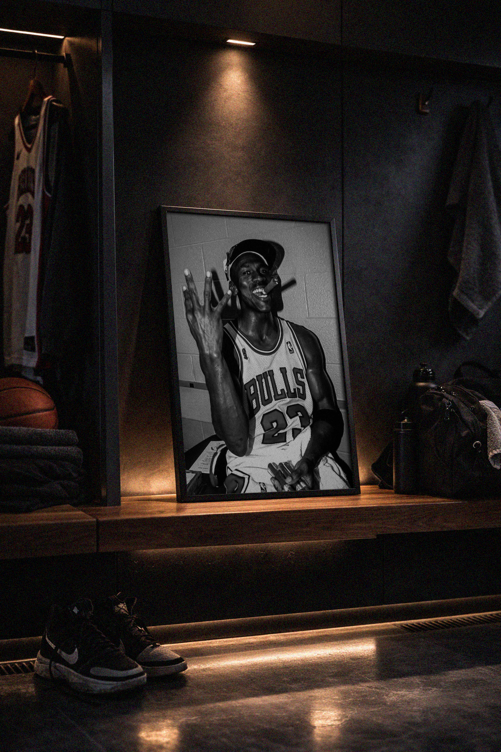 Champion’s Locker Room – NBA – Poster